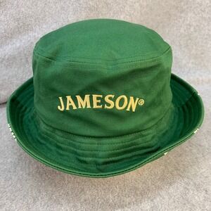 Jameson Logo Unisex Green Jameson Bucket Hat Irish Whiskey OSFM